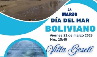 23 DE MARZO: DA DEL MAR BOLIVIANO